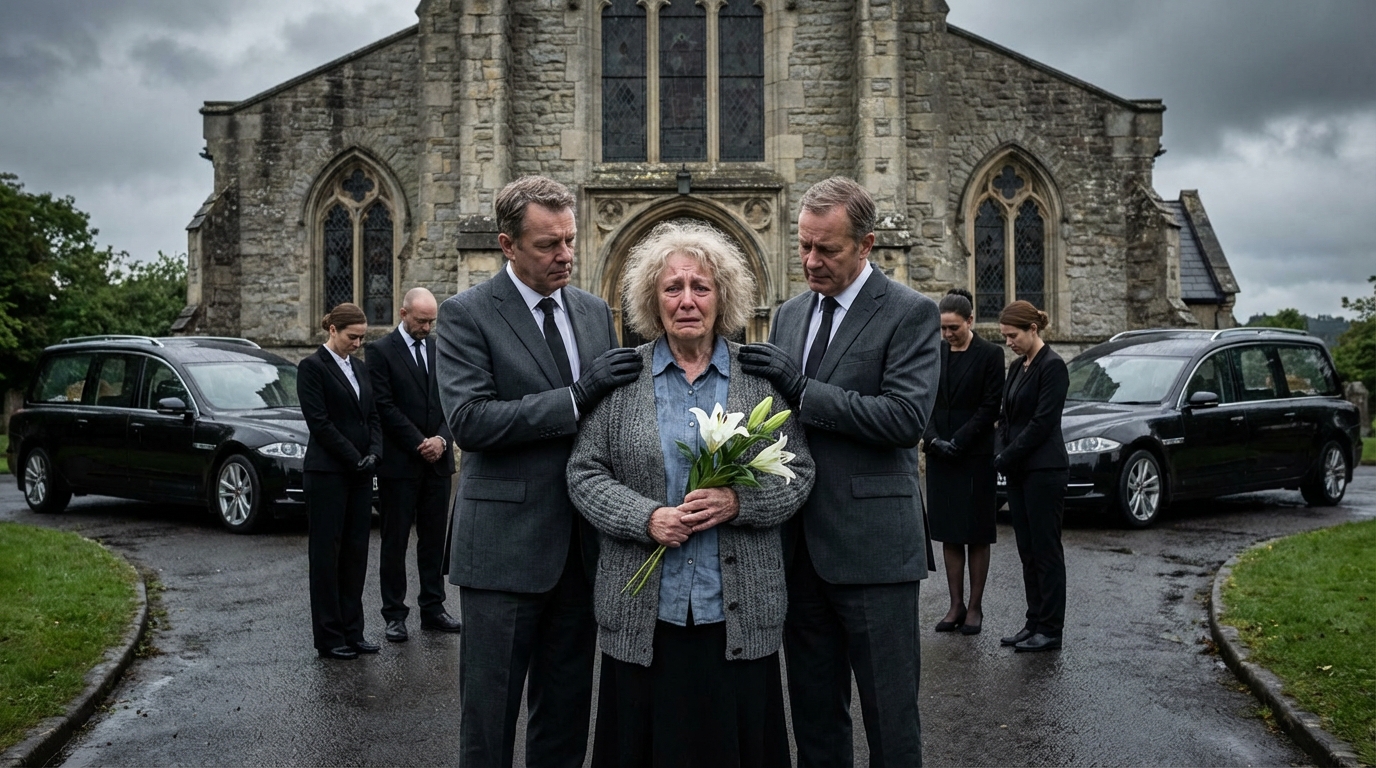 “The ‘Useless Wife’ at the Back of the Funeral Line… and the Inheritance Twist No One Saw Coming”