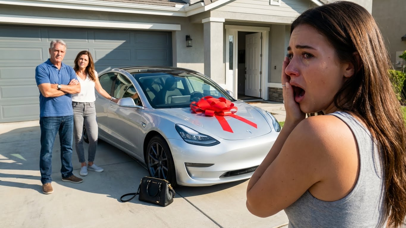 My parents left me drugged and alone in ICU, then stole $65K from me and gave my sister a Tesla. “Maybe one daughter was enough” — Mom. “You’re just jealous” — my sister. I never shouted… I sued them instead.