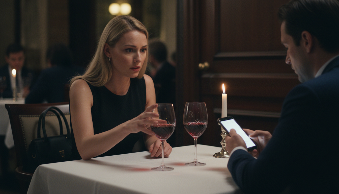 They were celebrating years of marriage at a restaurant. A brief warning from a stranger in the restroom made the wife feel unsafe.