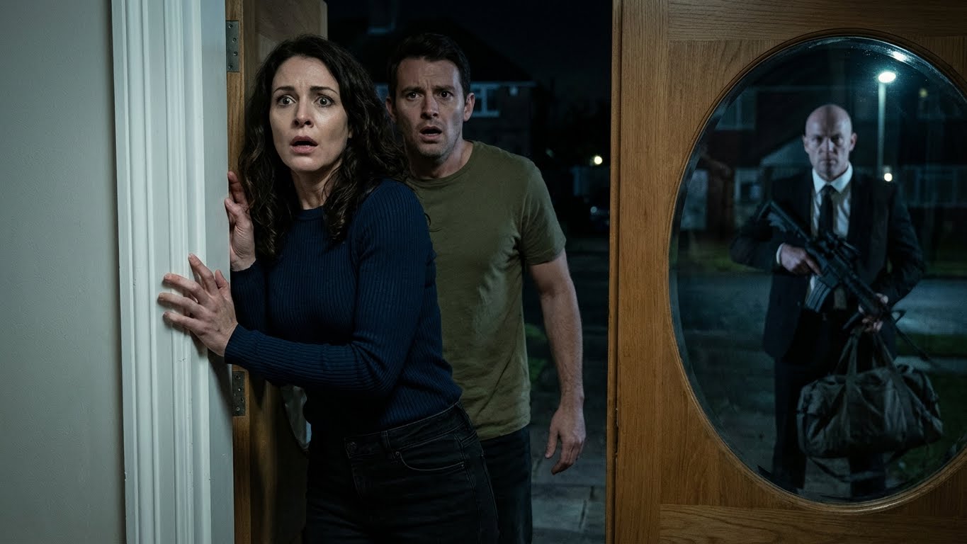 When my mother-in-law died, my husband refused to attend her funeral. “Why? It’s your mother’s final goodbye,” I couldn’t understand. “Just stay home. Trust me,” he said with serious eyes, leaving me no choice. At the time of the funeral, the doorbell suddenly rang. My husband whispered, “Don’t open it. Look through the peephole.” The moment I looked, my whole body froze.