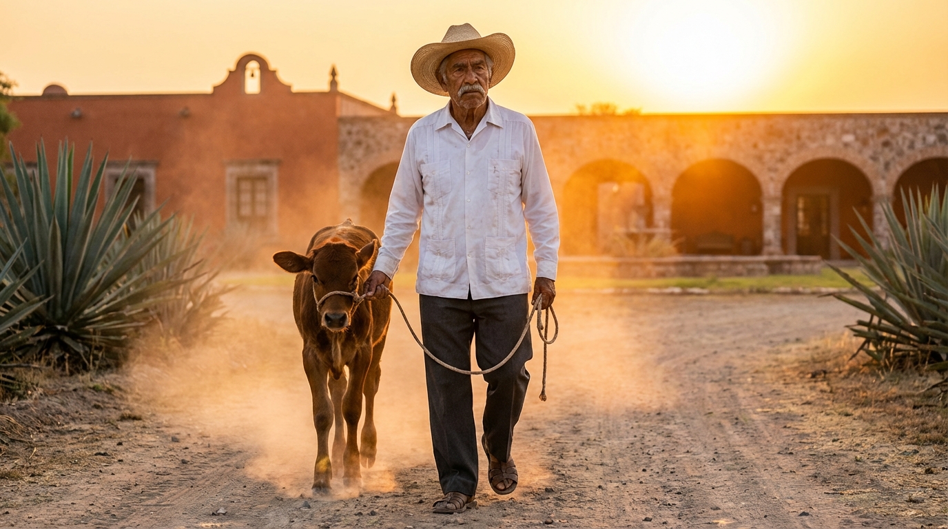 COMPRÓ UN BECERRO MORIBUNDO CON SUS ÚLTIMAS MONEDAS… Y LE CAMBIÓ LA VIDA PARA SIEMPRE