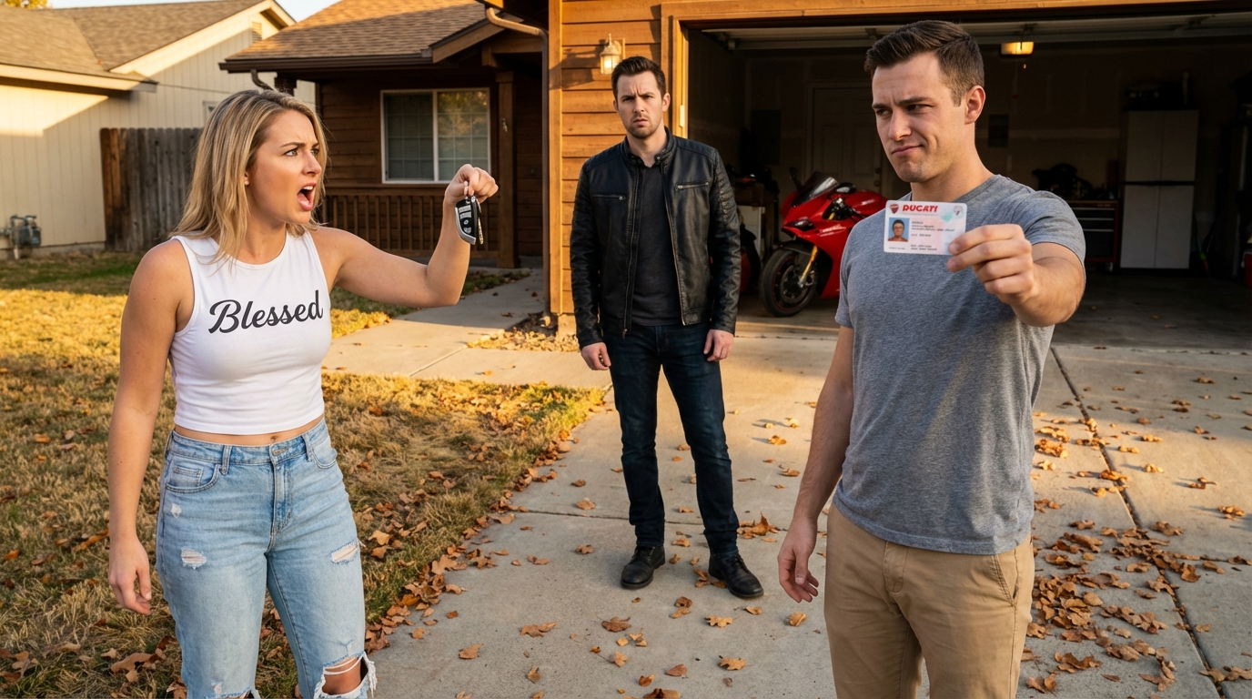 My parents used my gold credit card for a $5,000 payment. Three days later, my sister drove in with a BMW and my brother flashed a Ducati. But when I checked the card, I burst out laughing — they used something that couldn’t even buy a coffee.