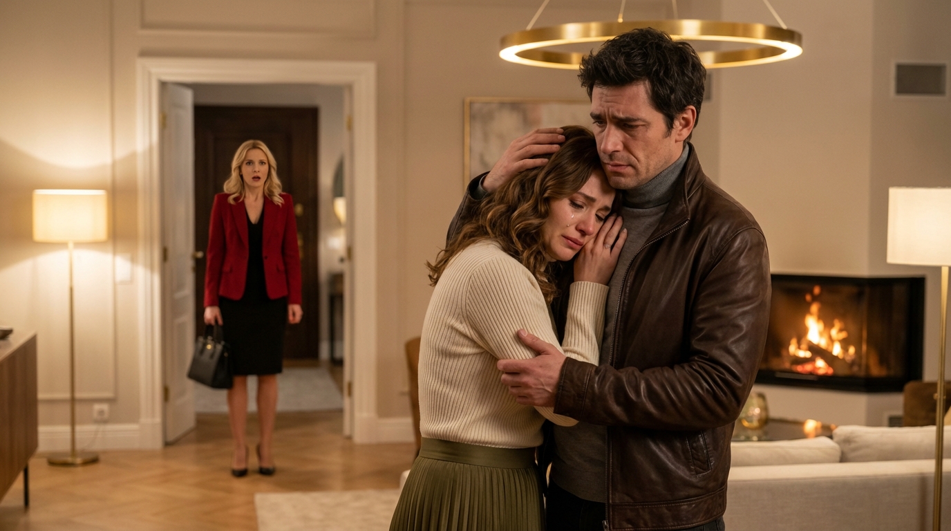 My sister-in-law brought her fiancé over and called me a useless housekeeper. ‘Make coffee and polish his shoes!’ she snapped. Then he saw me — and pulled me into a hug that made her face go white.