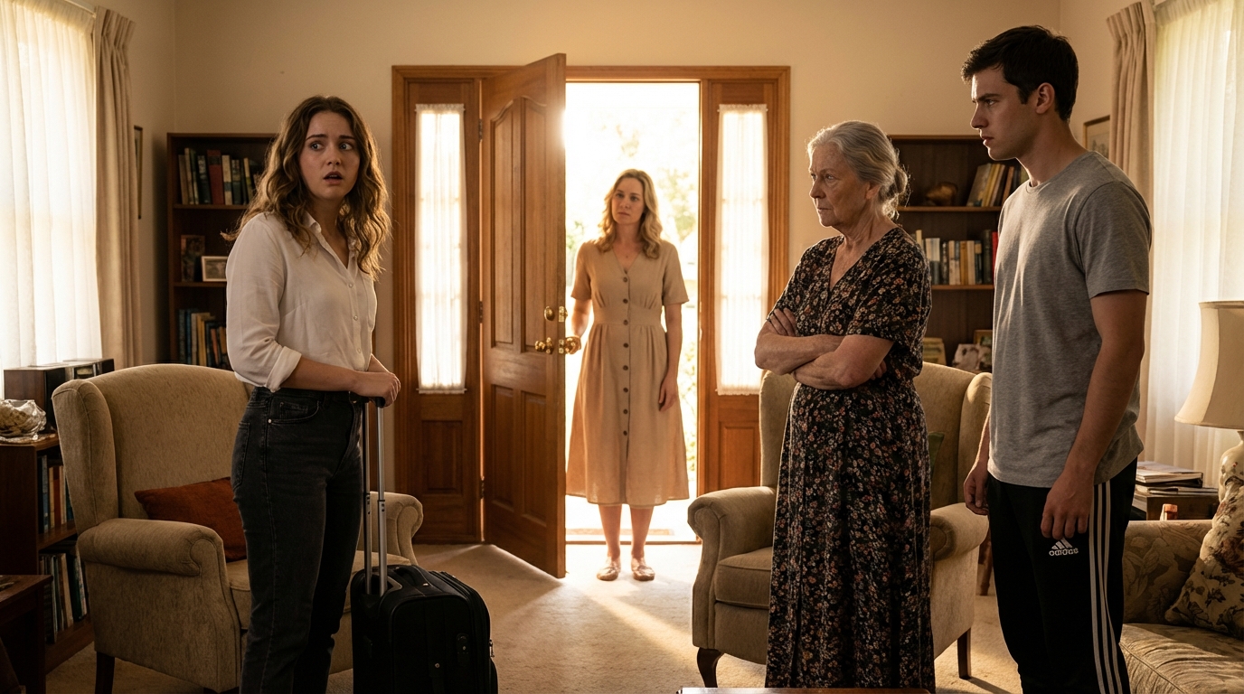 My mom called me an ungrateful brat after I paid her debt for years. On moving day, she stood on the porch and watched me leave—without saying a word.