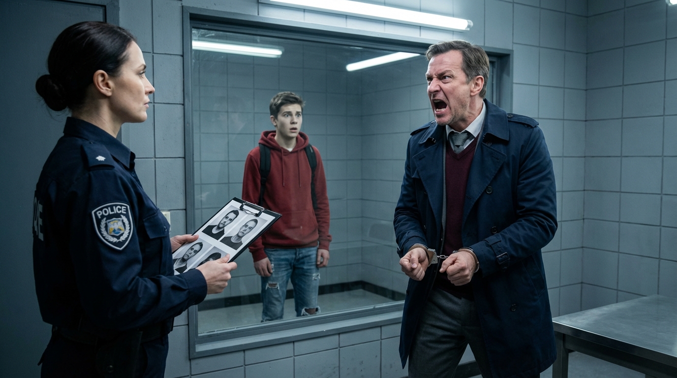 Police were waiting outside my house when I came back from a business trip