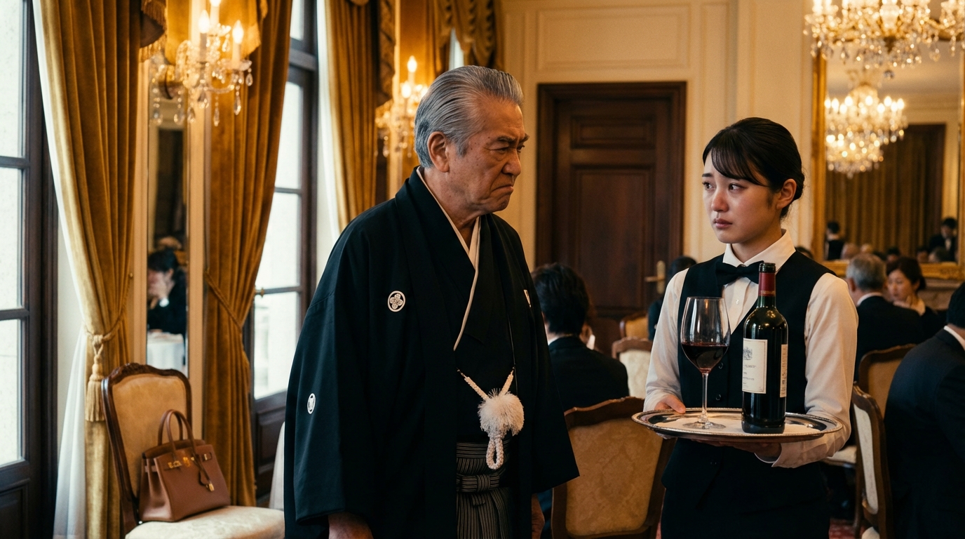 El hotel temblaba ante la furia del millonario japonés. Nadie le entendía… hasta que la humilde camarera rompió el silencio. Lo que tradujo hizo llorar a todos: no era una queja, eran 40 años de dolor por una promesa rota.