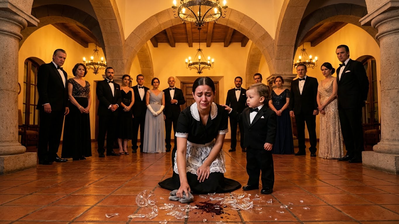 El hijo del millonario comenzó a llorar al ver a la sirvienta: corrió hacia ella y se lanzó a sus brazos, llamándola «mamá».