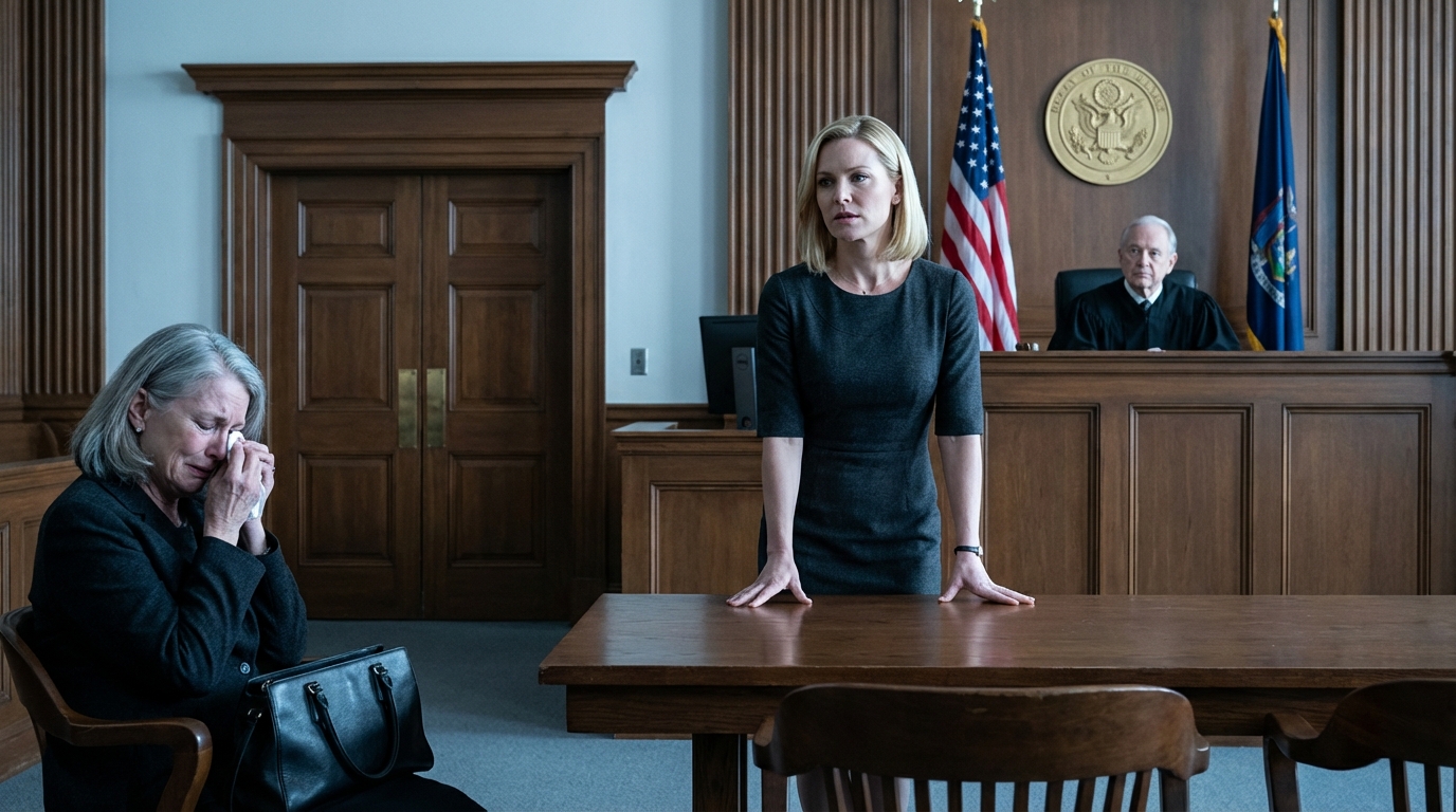 My own mother looked at the judge and said, ‘She can barely keep a job.’ The courtroom murmured as I felt my chest tighten