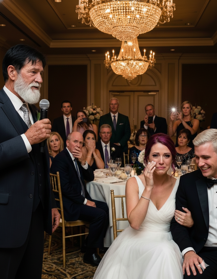 THE TRASH MAN AT YOUR LUXURY WEDDING… UNTIL YOUR DAD STEPPED FORWARD AND SAID WHO REALLY PAID FOR IT