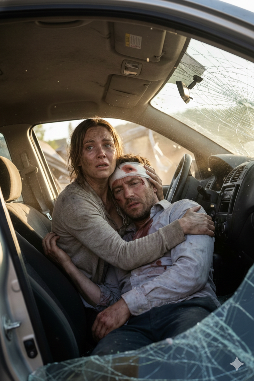 After my daughter sabotaged our brakes and our car dangled over a cliff, my husband told me to play de:.ad while she wept to emergency services outside, and in that terrifying silence he admitted it was all his fault today.