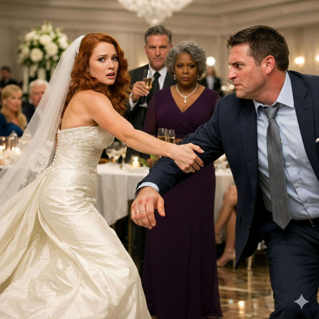 At my sister’s wedding, she smirked and introduced me to her boss: “This is the embarrassment…