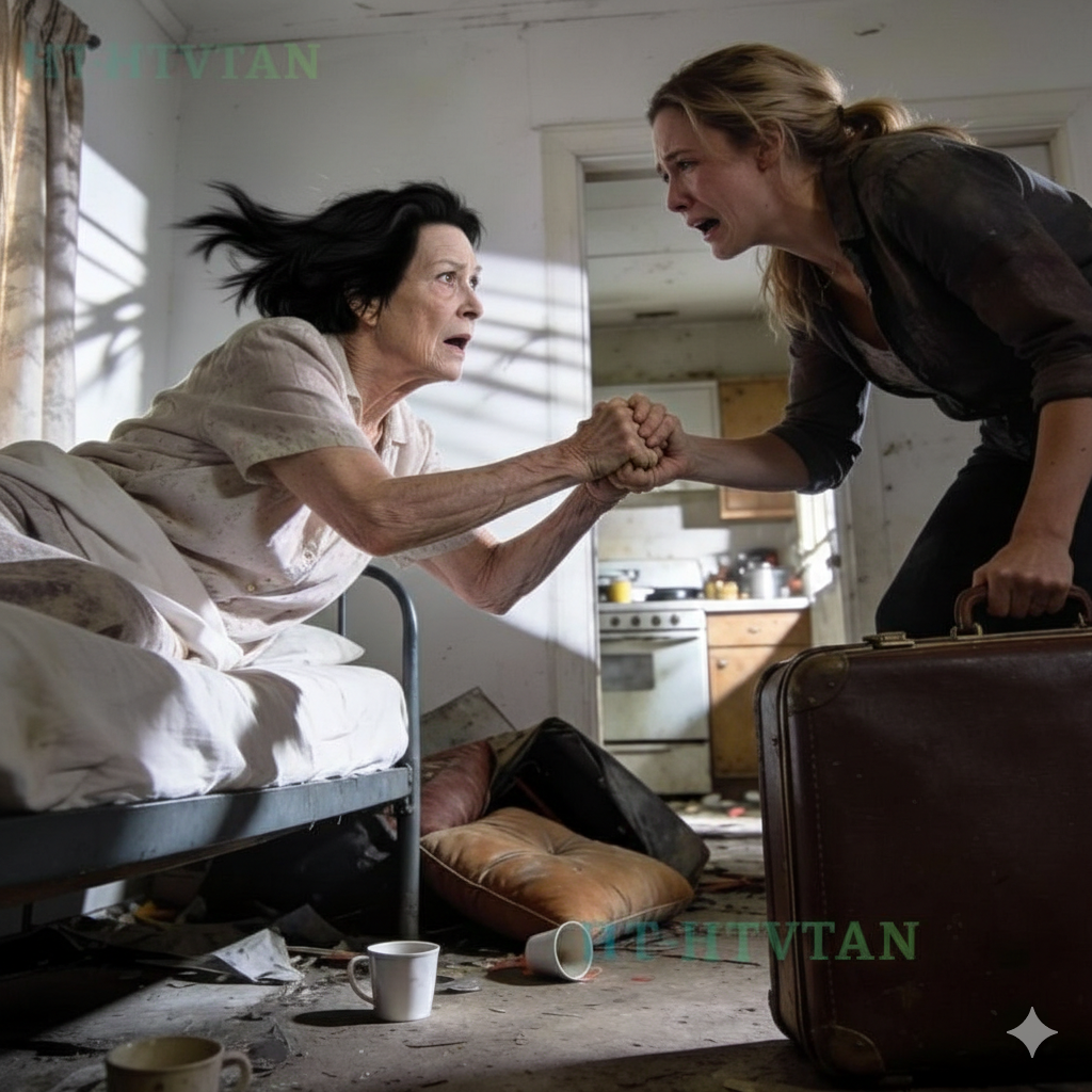 WHEN I GOT BACK FROM THE TRIP, MY HUSBAND AND MIL HAD LEFT A NOTE: “DEAL WITH THIS SENILE OLD WOMAN!”. I FOUND HIS GRANDMOTHER DYING. SUDDENLY SHE WHISPERED “HELP ME GET REVENGE…” When I finally pulled into the driveway, the engine ticking softly as it cooled, the silence hit me first.