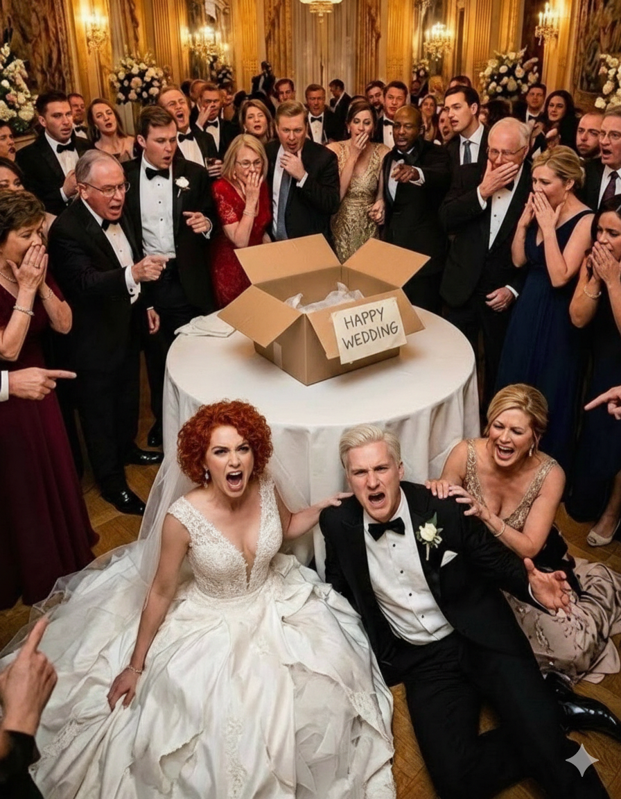 YOU SHOW UP TO YOUR SISTER’S WEDDING AND THEY SAY “YOU’RE NOT ON THE LIST”… SO YOU LEAVE A GIFT THAT MAKES HER CALL YOU 47 TIMES