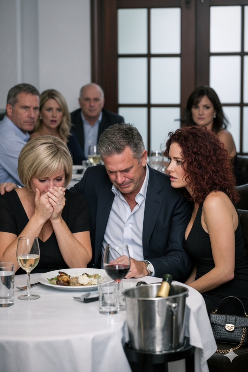 Everyone in the Luxury Restaurant Went Silent When the Arrogant CEO Laughed and Said, ‘She’s Just My Wife’ — What He Didn’t Know Was That the Quiet Old Woman at the Next Table Was Listening to Every Word, and She Was the Mother He Abandoned 30 Years Ago