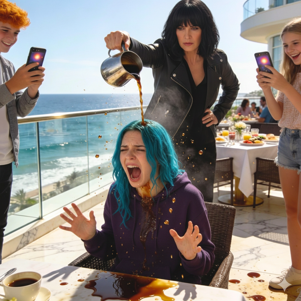 “Watch This,’ Mom Said, Pouring Coffee On Me. ‘That’s How We Treat Trash.’ Everyone Recorded. They Posted Online – It Went Viral. But They Didn’t Know…