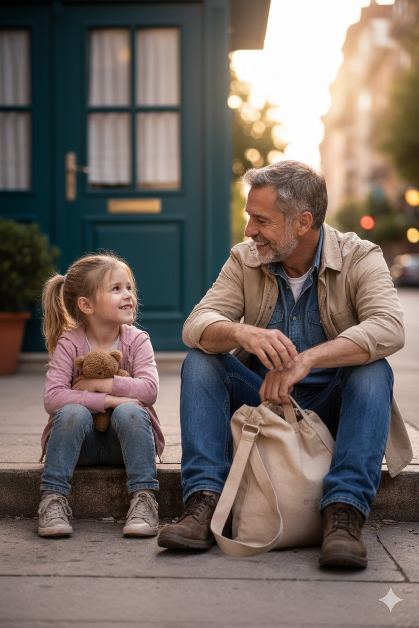 My Fiancée Left Me One Week Before Our Wedding — Thirty Years Later, a Little Girl With No One Held My Hand, Called Me “Dad,” and the Knock on My Door Brought Back a Past I Thought Was Buried Forever