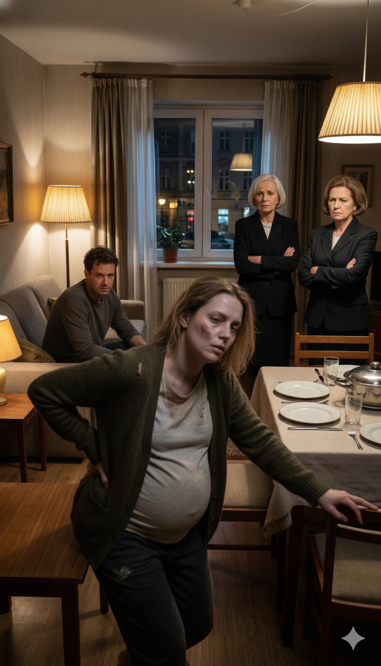 I Collapsed Eight Months Pregnant Because My Husband Chose His Mother Over Me… Until a Night That Changed Everything