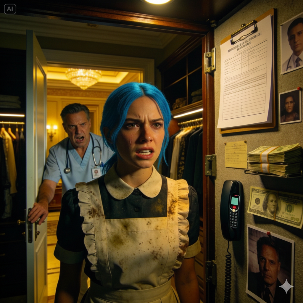 “Shut up, you useless maid!” the doctor barked when i spoke about the rotten smell, however as the billionaire lay dying in his sleep, i slipped into his closet and revealed the dreadful truth concealed behind the walls.