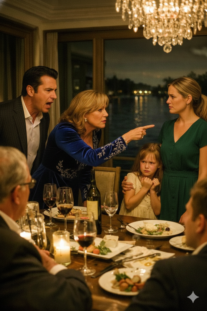 My Mother Whispered, “Endure It for the Family,” as My Child Stood There Trembling — She Never Expected What I’d Already Put in Motion