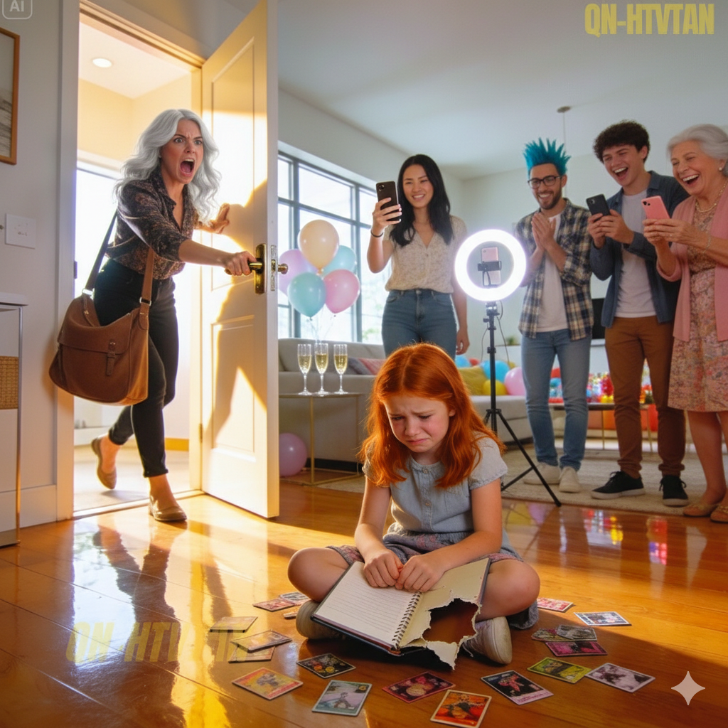 At The Family Party, I Found My Daughter Sobbing On The Floor While They Filmed Her. My Sister Laughed And Said, “It Makes For Good Content.” – I Reached Out My Hand And…