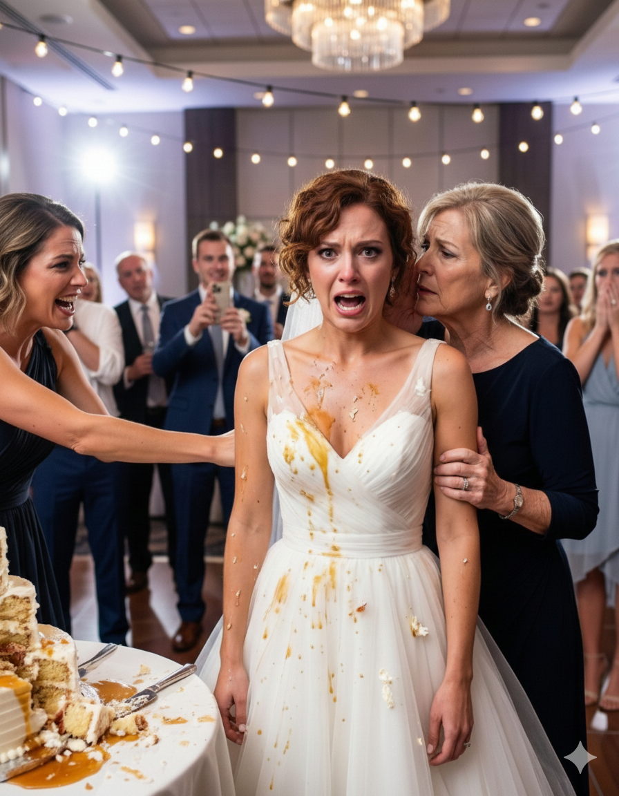 YOUR SISTER DESTROYED YOUR WEDDING IN FRONT OF EVERYONE… AND YOUR MOM’S SHAKING HANDS GAVE AWAY THE SECRET