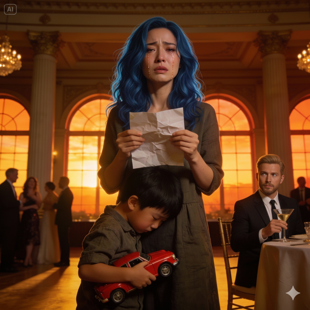 At my sister’s wedding, i was chatting calmly when my young son suddenly leaned close and whispered, “mom, let’s go home… please.” i frowned and asked why. he hesitated, then said, “you didn’t look under the table, did you?” when i slowly bent down, my smile vanished. i took his hand and stood up without a word.