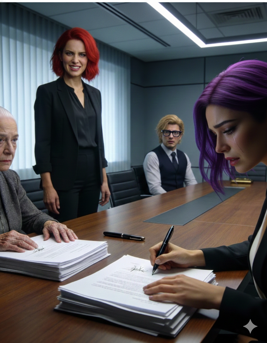 “YOU’RE NOT FAMILY, WE ONLY KEEP YOU BECAUSE IT’S USEFUL”… SHE SAID IT SMILING, THEN SIGNED ONE LINE AND LOST EVERYTHING