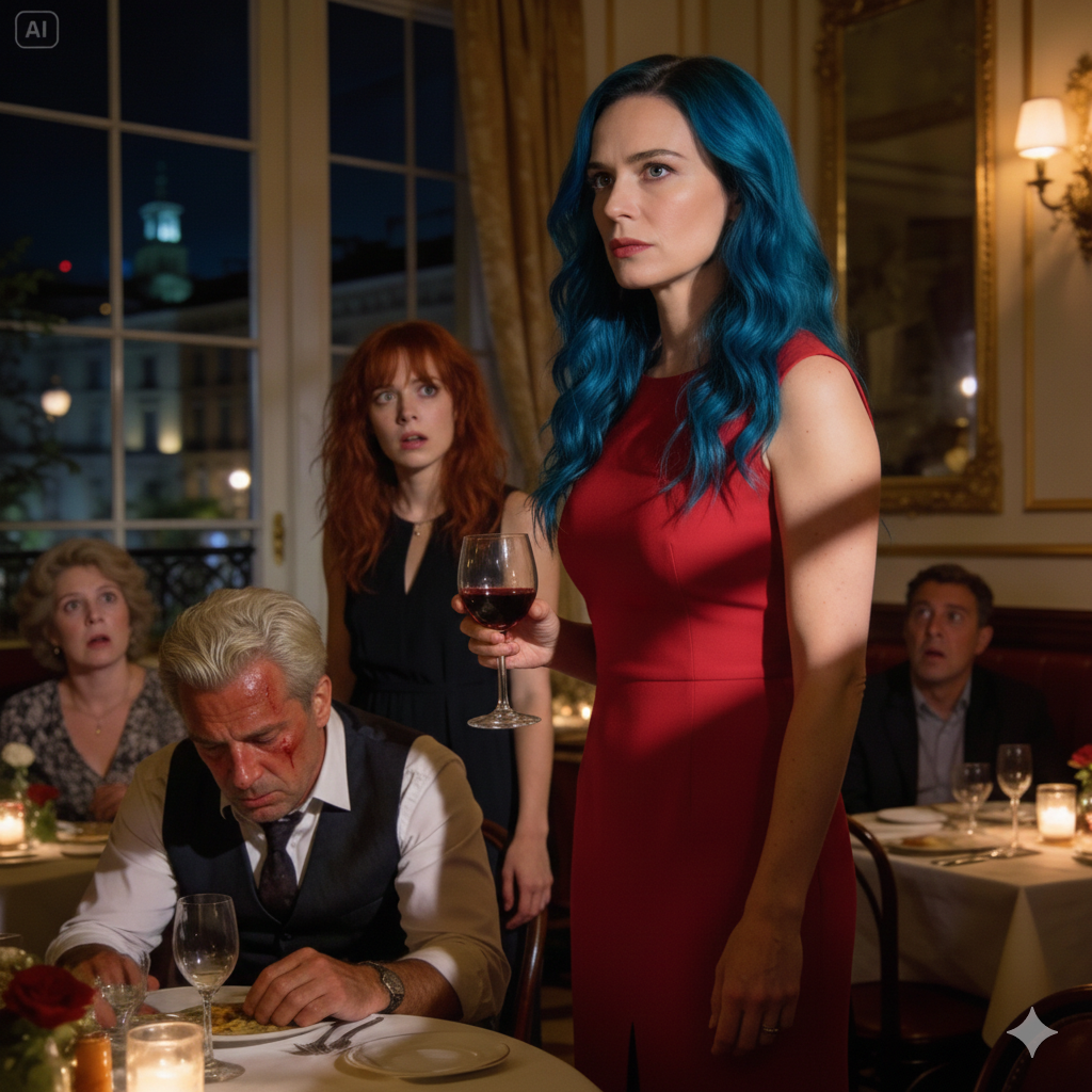 My sister shocked the table by announcing her pregnancy with my husband at my birthday dinner, expecting tears and chaos, but i lifted my glass and disclosed the fertility test he took last month, and suddenly everyone knew …