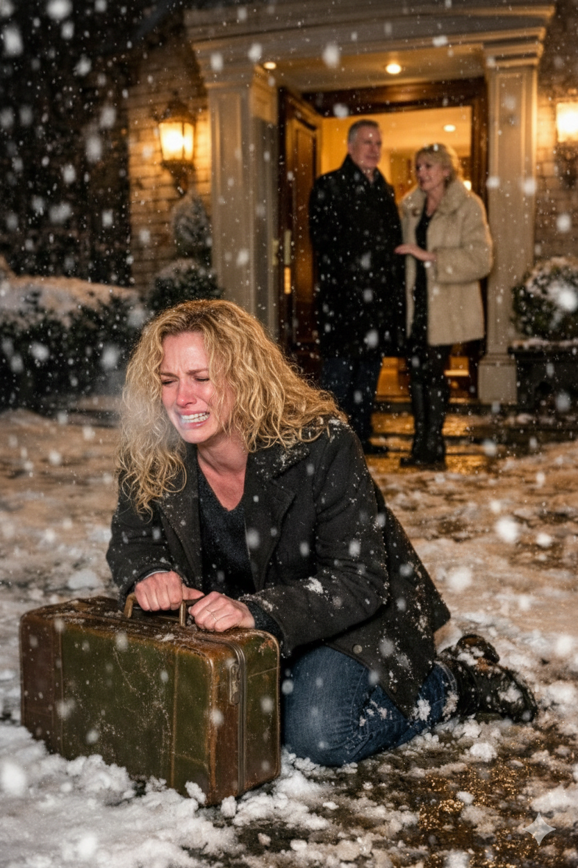 “Go back to the hole you crawled out of and be grateful we let you leave.” — They threw me into the snow with one suitcase, not knowing the ‘hole’ I came from was the silent engine behind their entire fortune