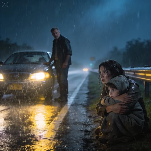 The man helped a poor woman and her child on the highway by bringing them home, and by the next day, he was a millionaire.