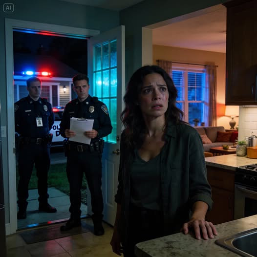 Suddenly, officers came to our house and announced, “your husband is suspected of molestation.” i said, “my husband has been overseas for three years.” the police reacted in disbelief: “what?” what happened after that was shocking…