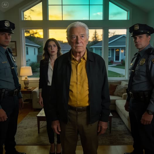 My daughter-in-law said my only son had died, then ordered me to leave within three days. Believing i was just a heartbroken old man, she didn’t know i was crying on purpose while secretly recording it all… and then the police arrived…