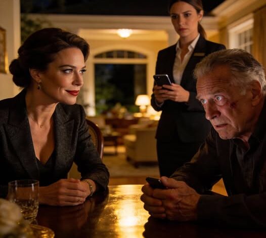 After 35 years of marriage my husband told me he’d found “the love of his life,” a simple woman who doesn’t care about luxury, so i smiled, glanced at my assistant, and said “freeze his accounts, cancel his mom’s health insurance, change all the passwords.”