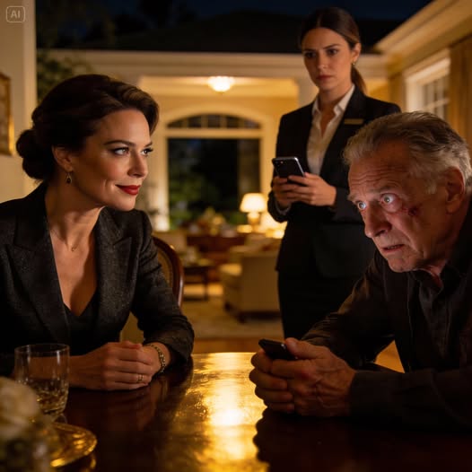 After 35 years of marriage my husband told me he’d found “the love of his life,” a simple woman who doesn’t care about luxury, so i smiled, glanced at my assistant, and said “freeze his accounts, cancel his mom’s health insurance, change all the passwords.”