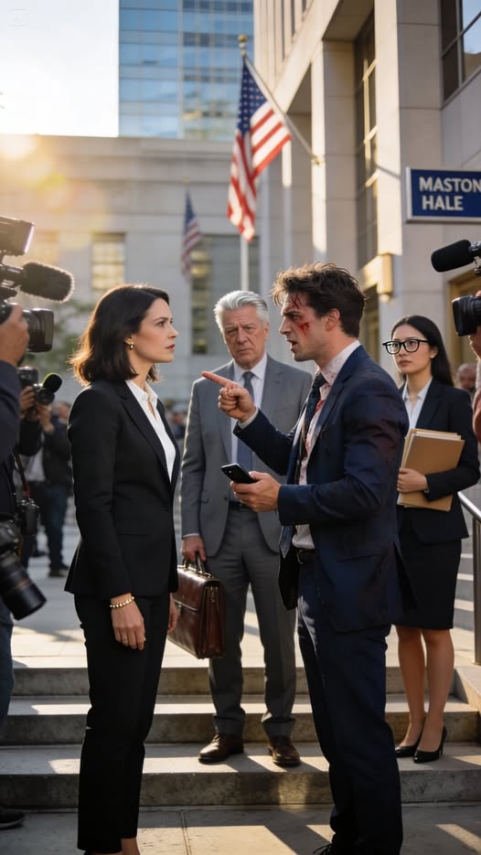 When my husband signed his final will, he put his empire in my hands—and lit the fuse that blew our family apart. My stepson sued me, parading me as some uneducated housewife who had bewitched his father, and he brought in the city’s top lawyer to destroy me piece by piece. My heart was pounding as I stepped into the courtroom. Then the lawyer looked up, went still, his face draining of color as his briefcase slipped from his fingers. He bowed, stunned. “It’s really you? I can’t believe it.” My stepson had no idea who I really was……