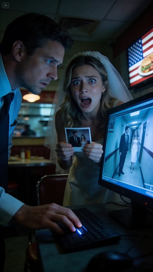 One day after our wedding, the restaurant manager phoned and told me: “we double-checked the surveillance video. you have to watch this yourself! come by alone and don’t mention a word to your husband…”