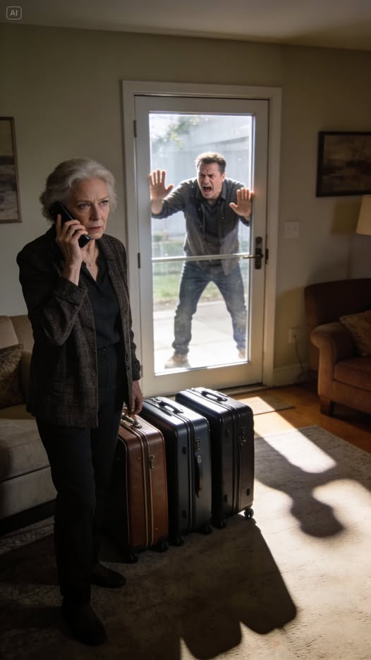 When I became a widow, I kept quiet about the pension my husband had left behind — and the second property in Spain. Just one week later, my son texted strict orders: “Start packing, the house is sold.” I smiled… I had already packed. Only the suitcases weren’t mine….