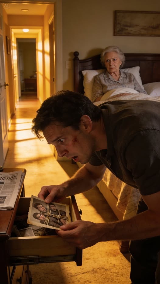 My daughter’s husband believed I was fast asleep, so he slipped open my drawer to grab the safe keys. When he peered inside, he froze in shock. What he saw… he will never forget!…