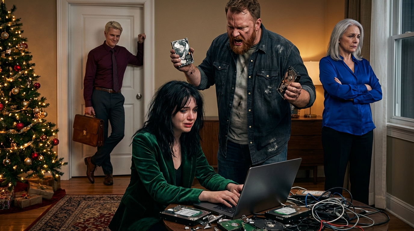 Dad Deleted My Coding Portfolio The Night Before My Dream Job Interview. “Women Can’t Code, Stop Embarrassing Us,” He Said. Mom Agreed: “Tech Is For Real Men Like Your Brother.” THEY HAD NO IDEA WHAT I’D BACKED UP