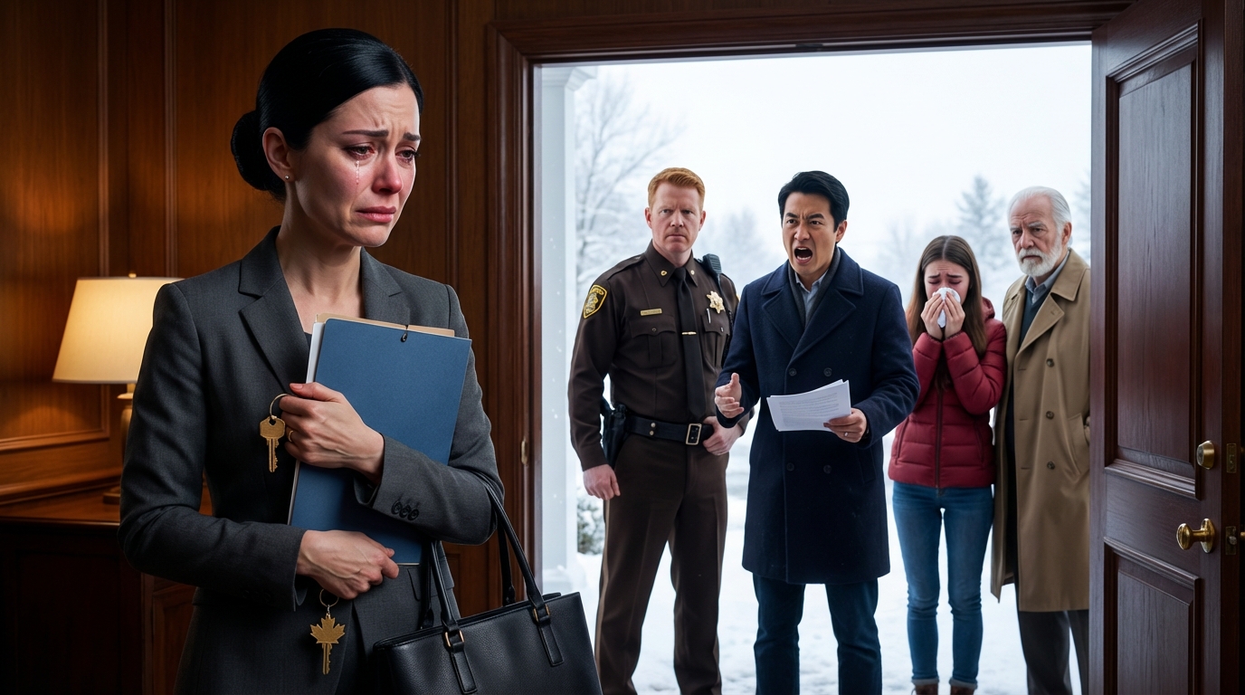 My husband flat-out forbade me for 24 years from going anywhere near his “farm” in Canada—then the day he died suddenly, his lawyer placed an old brass key into my hand and said: “From now on, it’s yours.” I planned to sell it immediately, but out of curiosity I drove to Alberta first. The moment the door opened, I lost my breath… and right then, the sound of tires grinding on gravel rose behind me.