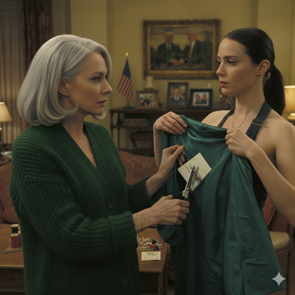 On the night before my birthday, my late father suddenly appeared in a dream and said, “Don’t wear the green dress your husband gave you!” When the seamstress brought the dress, I froze when I realized that the dress was green exactly as in the dream – and that was only the beginning of everything.