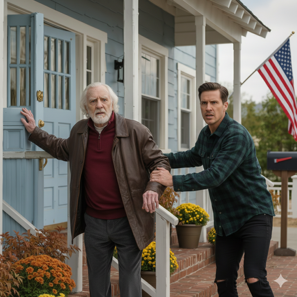 Two weeks ago, my wife went to visit my daughter’s house. I wanted to create a surprise, so I quietly drove there as well. But as soon as I set foot on the porch of that small, peaceful house, the neighbor ran over, gripped my hand tightly and said, “Stop, you shouldn’t go in there.” Five minutes later, a truth made me unable to stand