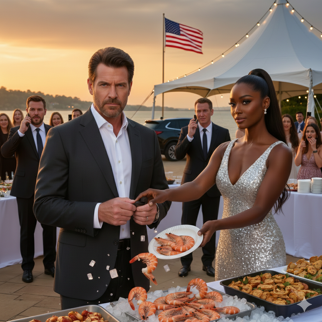 At the company founding party, my daughter-in-law smirked, “Charity cases eat last,” right as I was serving myself. They giggled. My son looked away. I didn’t argue—I just left. The next morning he texted, “The business needs your investment.” I replied with two words, then sent one notice. By the end of the week, they’d lost everything.