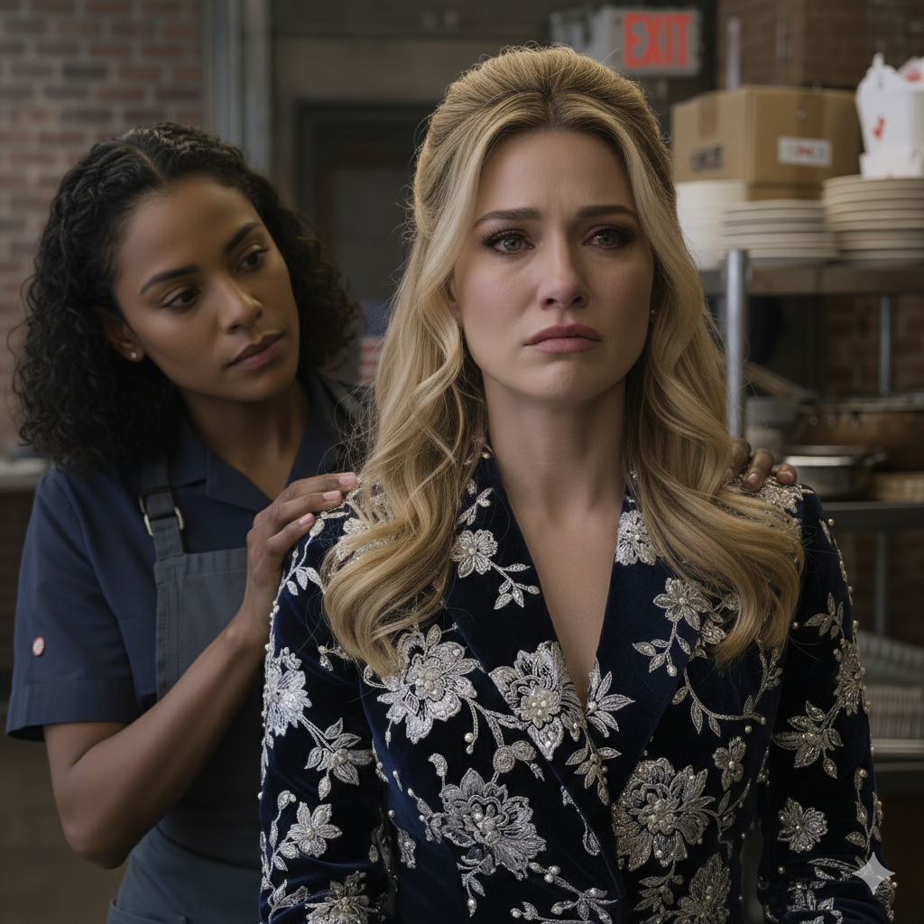 After the family dinner, I forgot my phone on the table. When I came back, the waitress pulled me aside and whispered, “Be quiet. I can show you the camera footage above that table, but promise me you won’t get overwhelmed.” What my son did on that video made my legs give out, and I dropped to my knees.