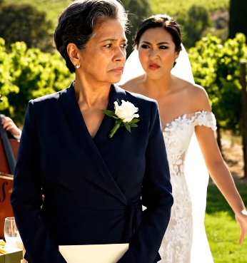 AT MY SON’S WEDDING, HIS BRIDE SNEERED, “SIT BY THE KITCHEN DOORS—YOUR FACE WOULD RUIN THE FAMILY PHOTOS.” MY SEAT? GIVEN TO A STRANGER. I SMILED, WALKED TO THE GIFT TABLE AND QUIETLY TOOK BACK MY $25,000. THEN I WHISPERED, “DON’T WORRY… I’LL STAY OUT OF YOUR LIFE FOREVER.” THREE HOURS LATER, THE BAND, BAR AND FLOWERS VANISHED.