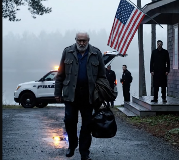 At my daughter’s funeral, my son-in-law pulled me aside, whispered that I had 48 hours to clear out of the lakehouse my family built over half a lifetime, then smiled like he’d just won; I only nodded, packed a bag, and quietly left; but that night I called a phone number from 1987, and the next morning, the knock at the door made him freeze.