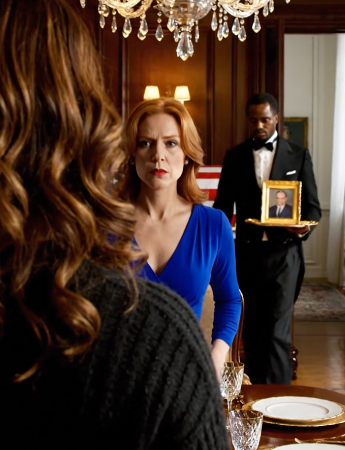 “Food stamps again?” my sister sneered right at our 40th anniversary dinner. Dad was sipping his wine and choked, just as the butler walked in holding an early-delivered Forbes—the cover face-down. I was still in thrift-store clothes, and I just smiled: “Let me have… that gift.”