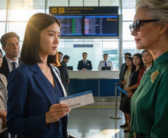 My husband’s sister told me i didn’t belong on the trip, crossed my name off the guest list, replaced me with her yoga instructor, and at boarding smirked, “go home,” as everyone stayed silent — even my husband — before the crew turned to me and said, “welcome aboard, owner.”