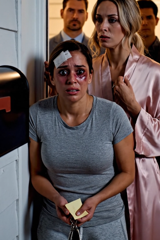 Three days after a drunk driver put me in a county hospital, my father leaned over my bed and hissed, “Pay up or get out,” then treated my recovery like an overdue favor; when I came home, a padlock and a sticky note sat on my closet like a verdict, and the scariest part wasn’t being shut out—it was realizing he’d been rehearsing this for years, right up until that crooked lighthouse painting in his office started to look like a door.