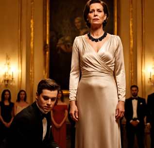 She Stayed Silent While They Mocked Her at the Gala, Until One Sentence Turned the Ballroom Upside Down